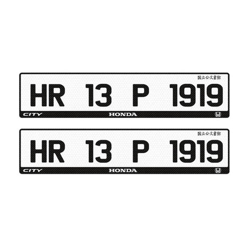 Car Gel Number Plate Online  | Modified Online Store